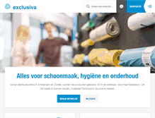 Tablet Screenshot of exclusiva.nl